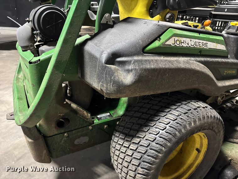 image for item FB3468 2016 John Deere Z960M ZTR lawn mower