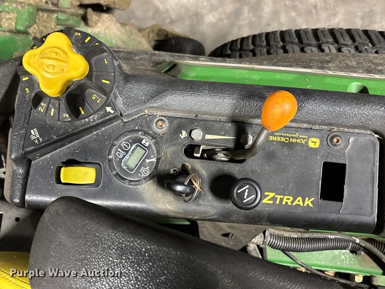 image for item FB3468 2016 John Deere Z960M ZTR lawn mower