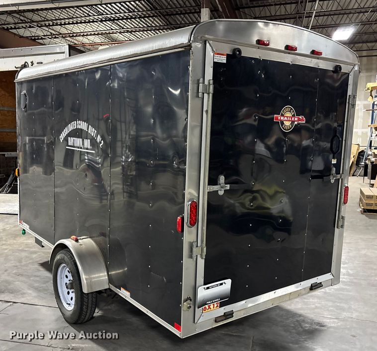 image for item FB3469 2012 Carry-On   6X12CGR enclosed cargo trailer