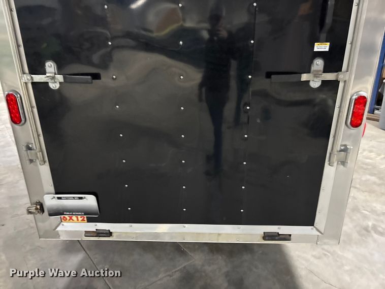 image for item FB3469 2012 Carry-On   6X12CGR enclosed cargo trailer