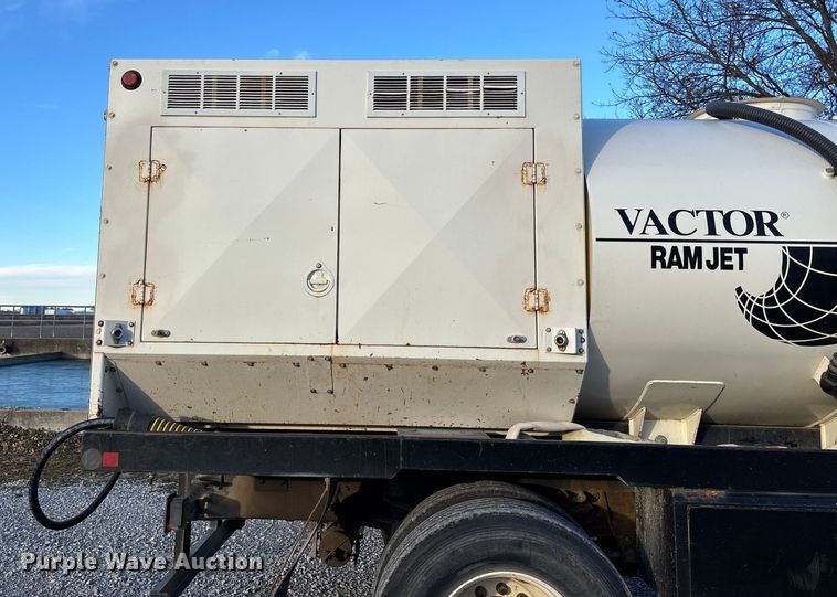 image for item FB3473 1996 Ford F800 sewer jetter truck