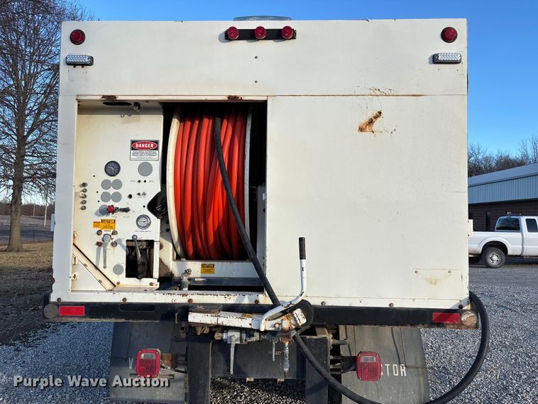 image for item FB3473 1996 Ford F800 sewer jetter truck