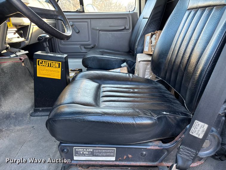 image for item FB3473 1996 Ford F800 sewer jetter truck