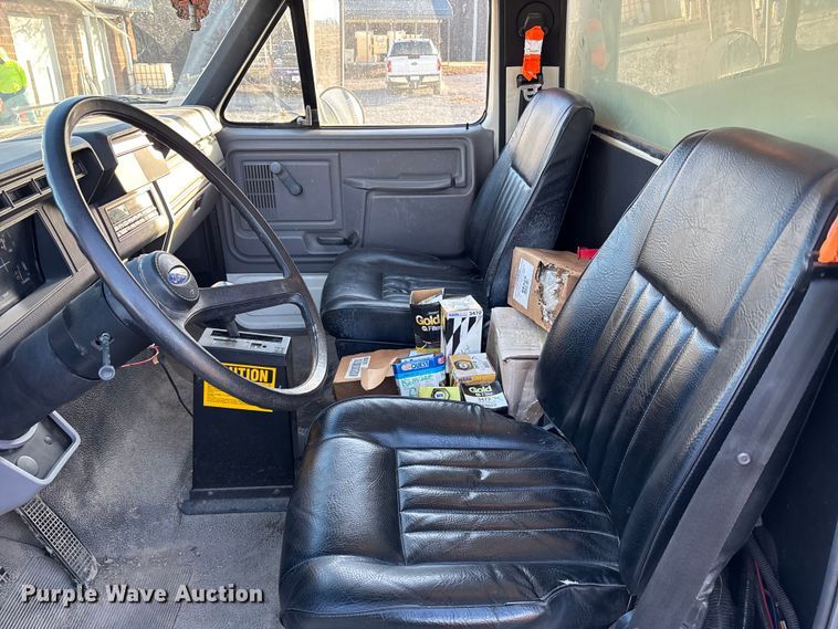 image for item FB3473 1996 Ford F800 sewer jetter truck