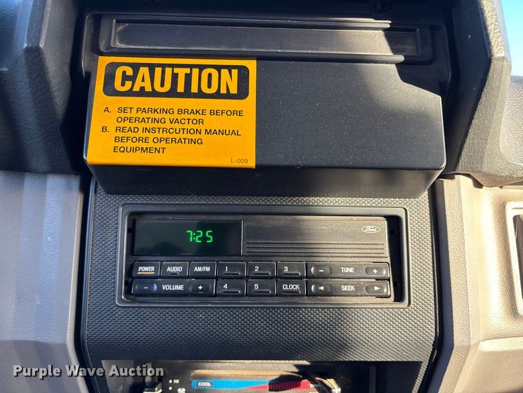 image for item FB3473 1996 Ford F800 sewer jetter truck