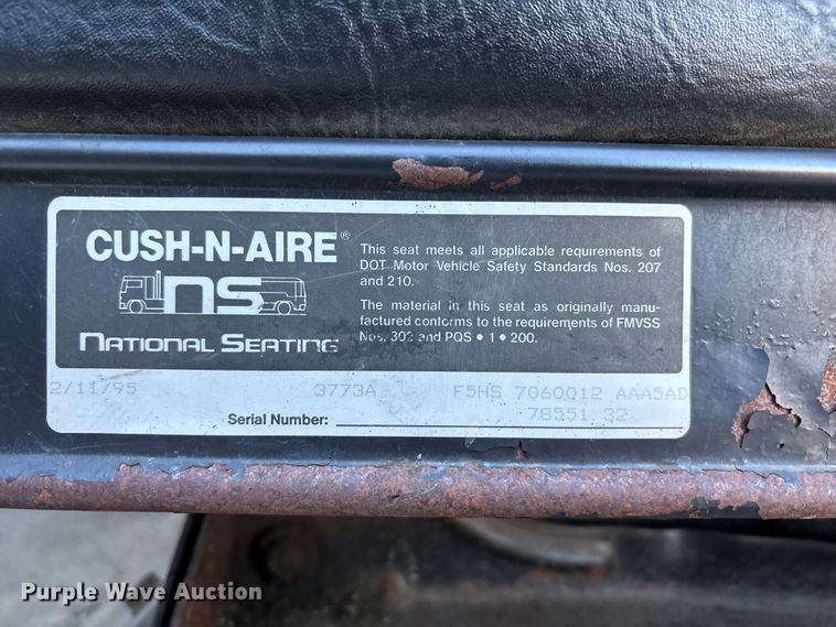 image for item FB3473 1996 Ford F800 sewer jetter truck