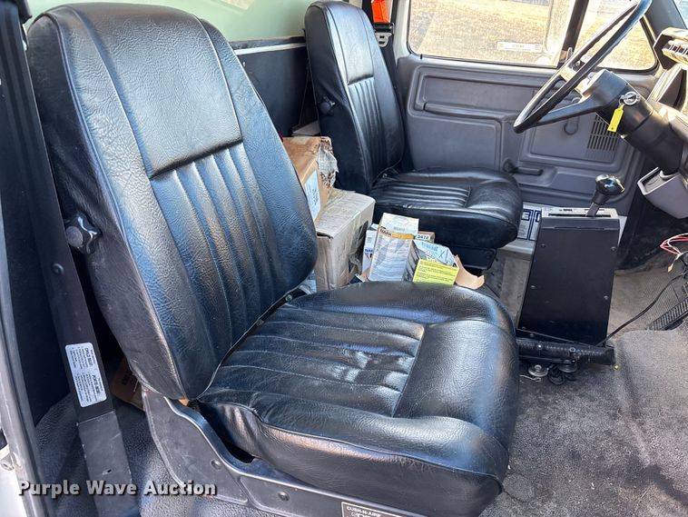 image for item FB3473 1996 Ford F800 sewer jetter truck