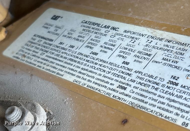 image for item FG0013 2007 Blue Bird Vision school bus