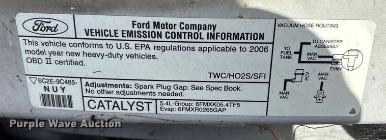 image for item FG0024 2006 Ford E350 van