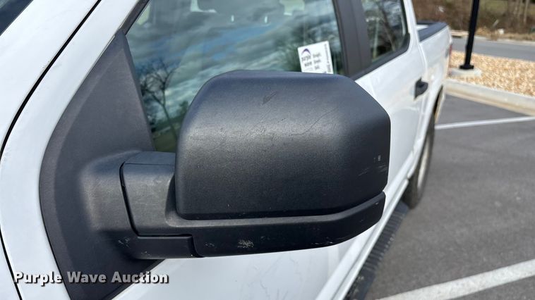 image for item FG0025 2018 Ford F150 Crew Cab flatbed pickup truck