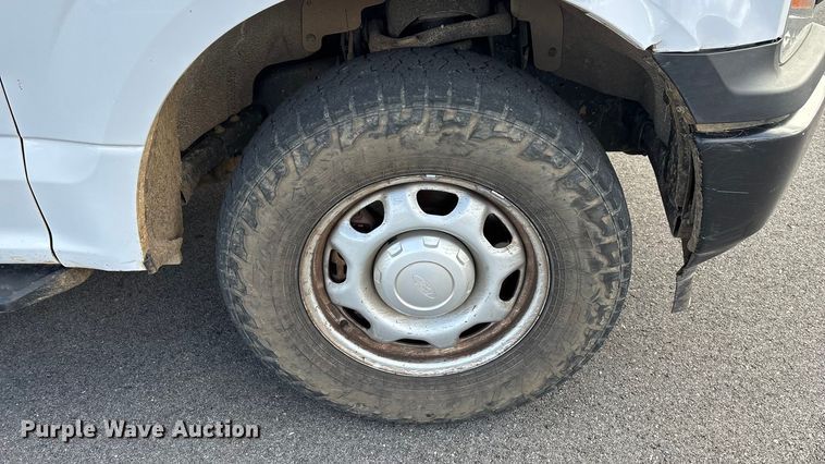 image for item FG0025 2018 Ford F150 Crew Cab flatbed pickup truck