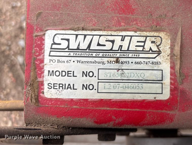 image for item FG2530 (2) Swisher ST65022DXQ string trimmers