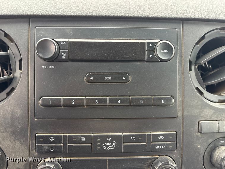 image for item FG2531 2016 Ford F350 Super Duty Ext. Cab flatbed pickup truck