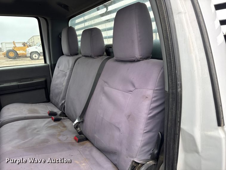 image for item FG2531 2016 Ford F350 Super Duty Ext. Cab flatbed pickup truck