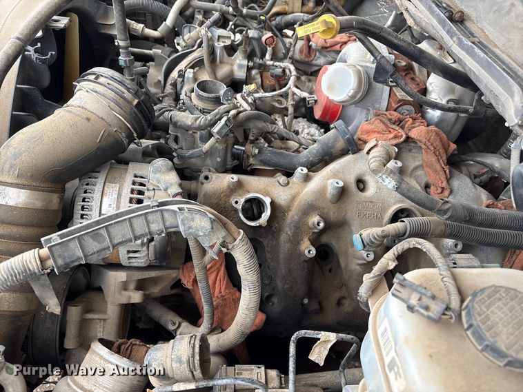 image for item FG2531 2016 Ford F350 Super Duty Ext. Cab flatbed pickup truck