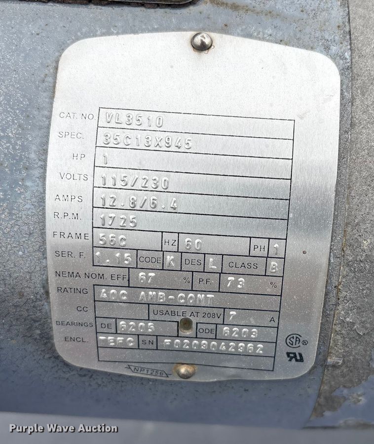 image for item FG2534 Huron Culvert & Tank Co. asphalt tank