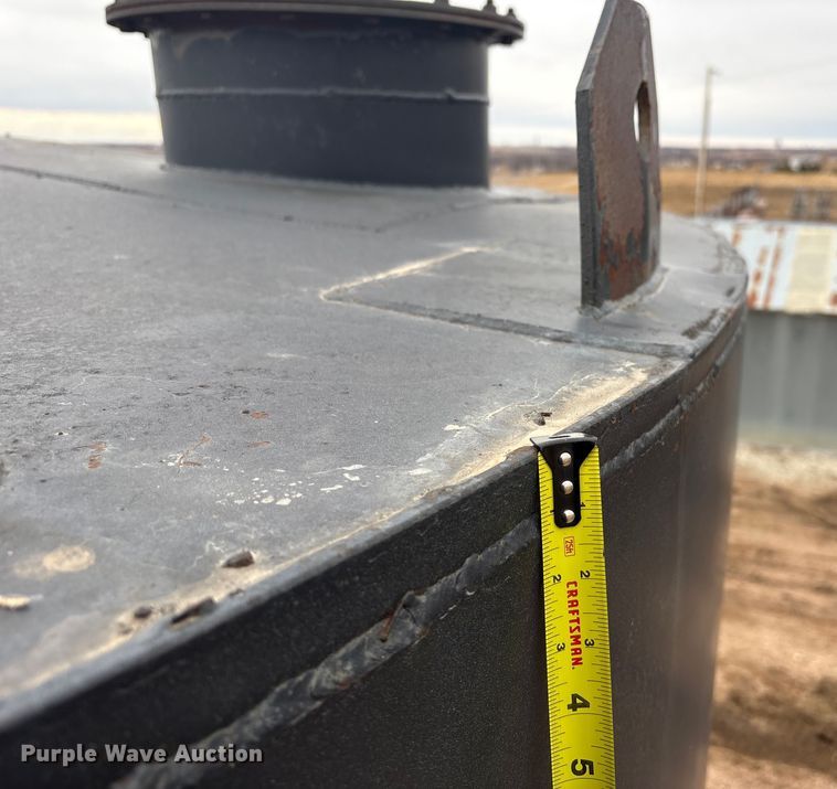image for item FG2534 Huron Culvert & Tank Co. asphalt tank