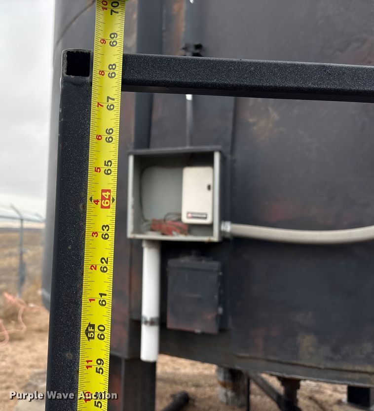 image for item FG2534 Huron Culvert & Tank Co. asphalt tank