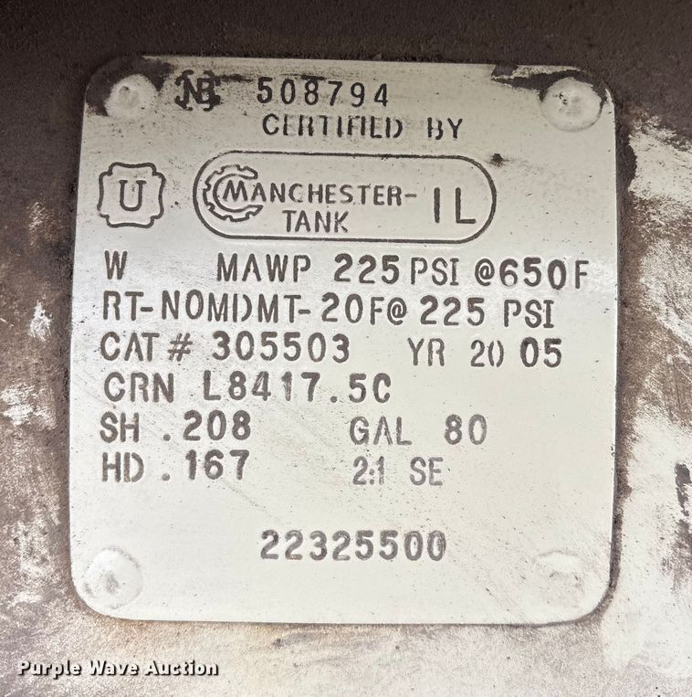 image for item FG2536 Ingersoll-Rand UP6-10TAS-210 W/D air compressor