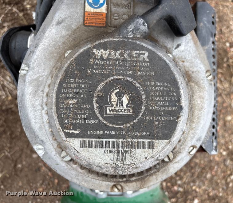 image for item FG2537 Wacker BS60-2i compactor