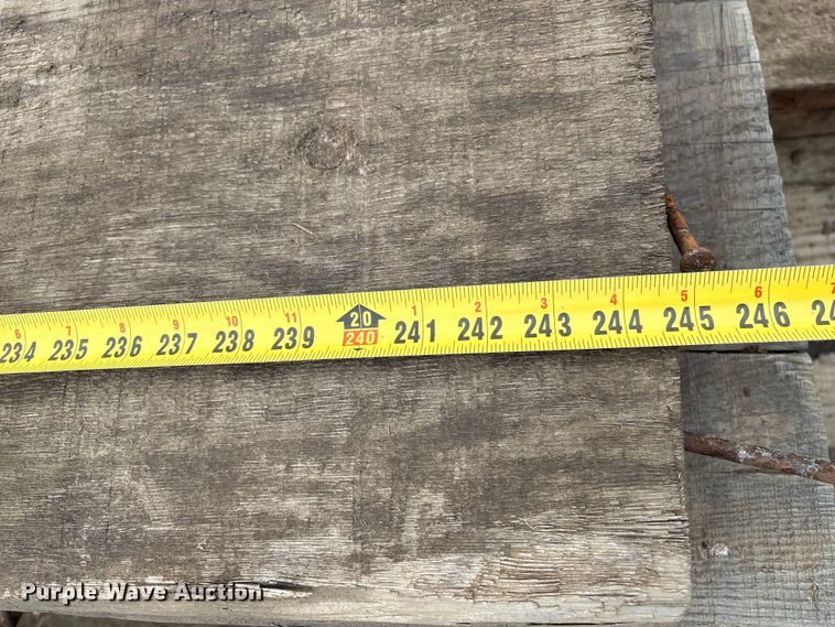 image for item FG2540 Approximately 25 bridge planks