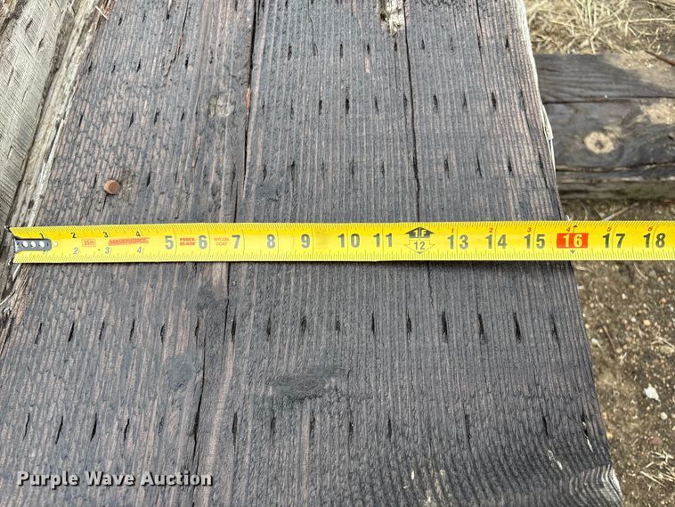 image for item FG2541 Approximately 25 bridge planks