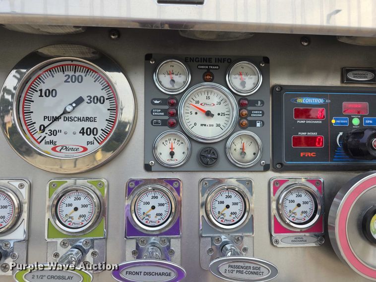 image for item FI0630 2009 Pierce Velocity ladder fire truck