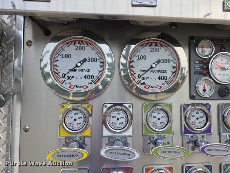 image for item FI0630 2009 Pierce Velocity ladder fire truck