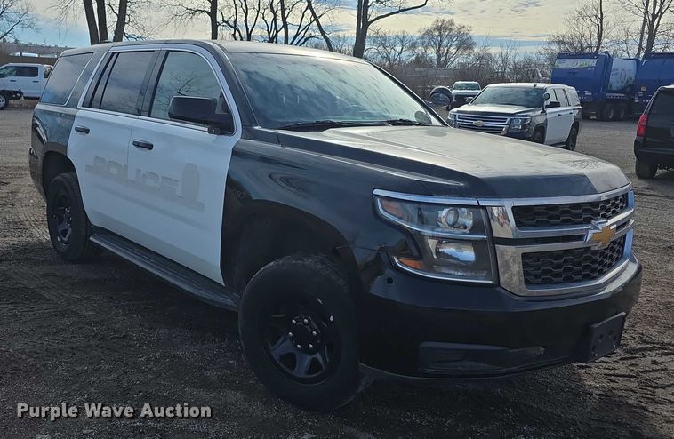 image for item FI0690 2018 Chevrolet Tahoe Police SUV