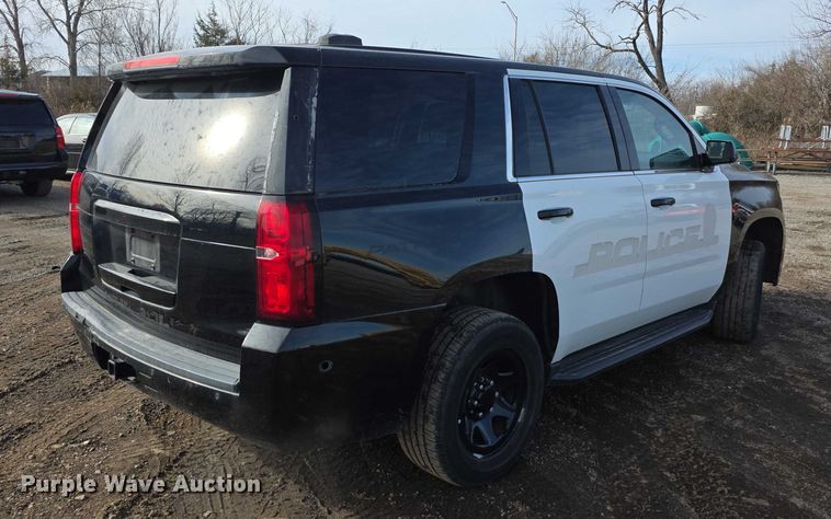 image for item FI0690 2018 Chevrolet Tahoe Police SUV