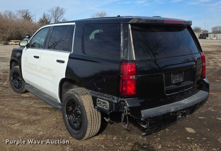 image for item FI0690 2018 Chevrolet Tahoe Police SUV