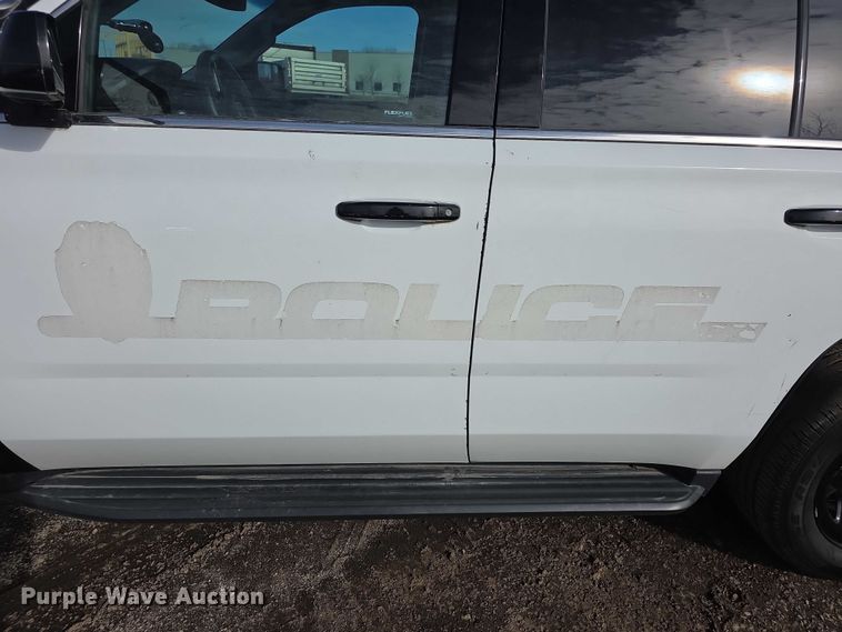 image for item FI0690 2018 Chevrolet Tahoe Police SUV