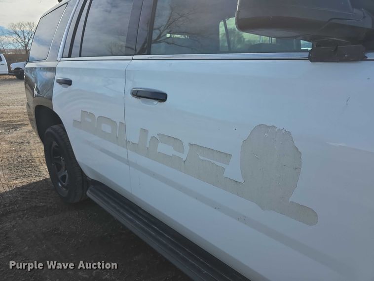 image for item FI0690 2018 Chevrolet Tahoe Police SUV