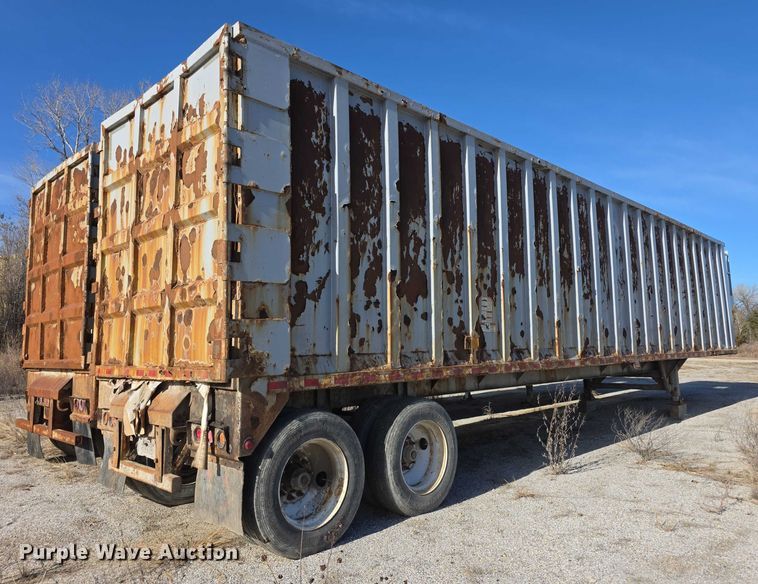 image for item FI0717 2015 Peerless 45SWO walking floor trailer