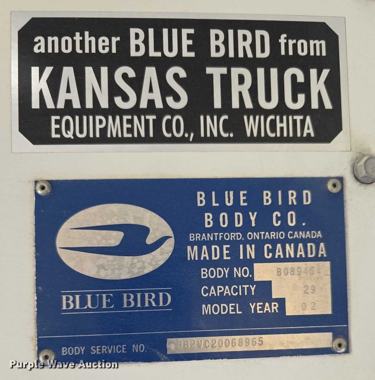 image for item FI0753 2001 Ford E450 school bus