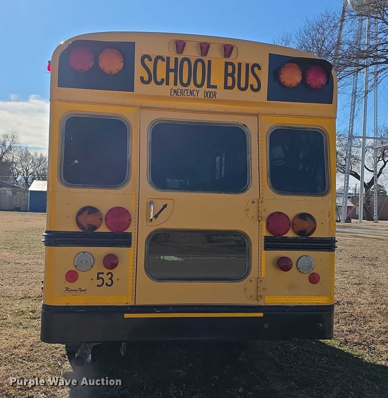 image for item FI0776 2008 Blue Bird school bus