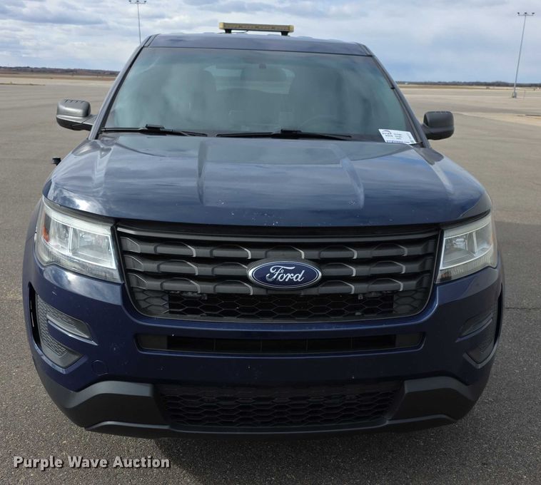 image for item FI0777 2017 Ford Explorer Police Interceptor SUV
