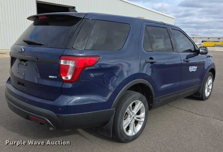 image for item FI0777 2017 Ford Explorer Police Interceptor SUV