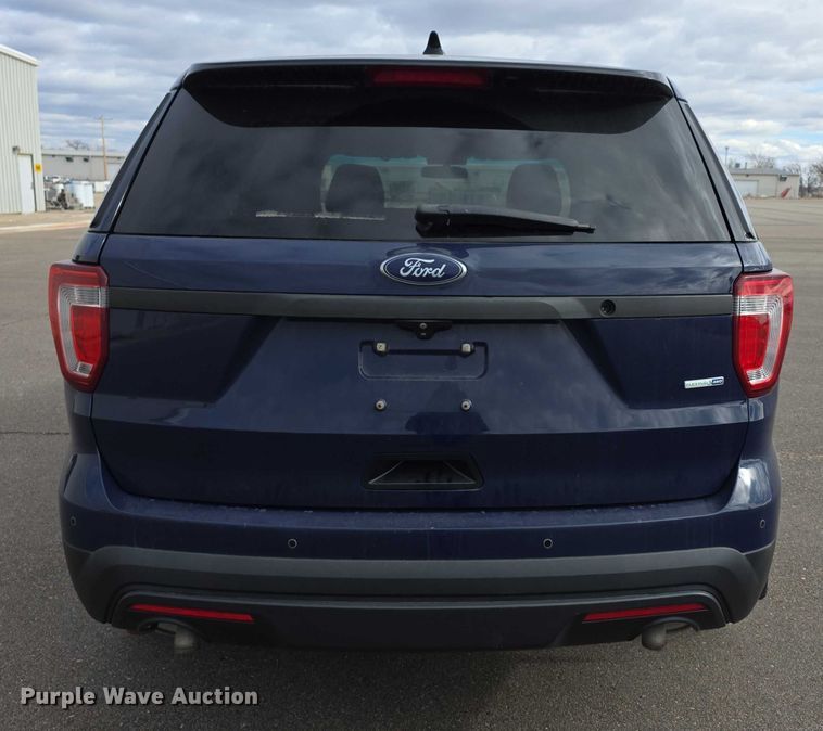 image for item FI0777 2017 Ford Explorer Police Interceptor SUV