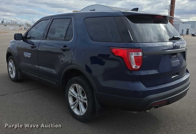 image for item FI0777 2017 Ford Explorer Police Interceptor SUV