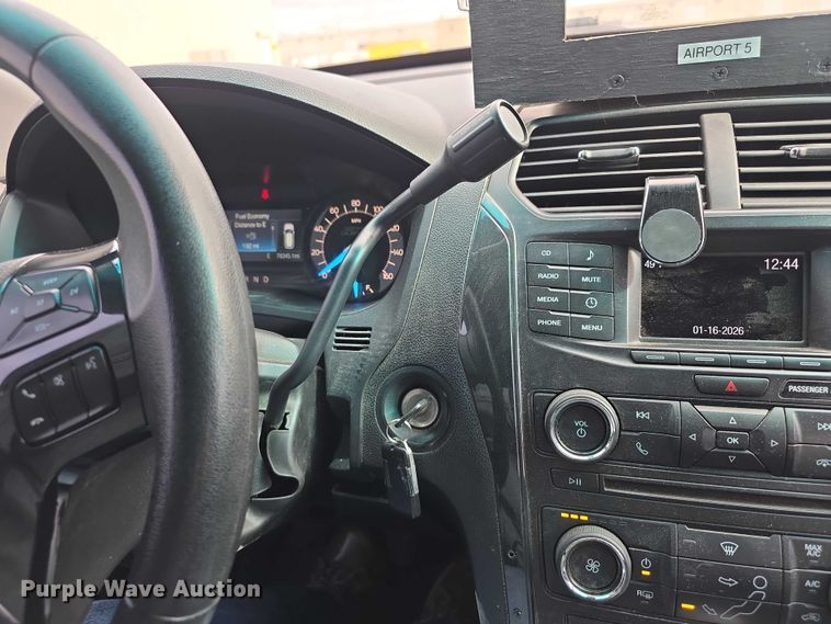 image for item FI0777 2017 Ford Explorer Police Interceptor SUV