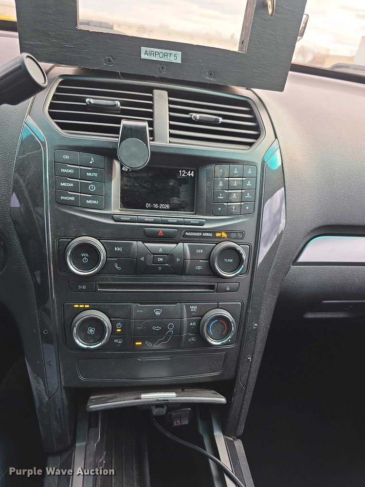 image for item FI0777 2017 Ford Explorer Police Interceptor SUV