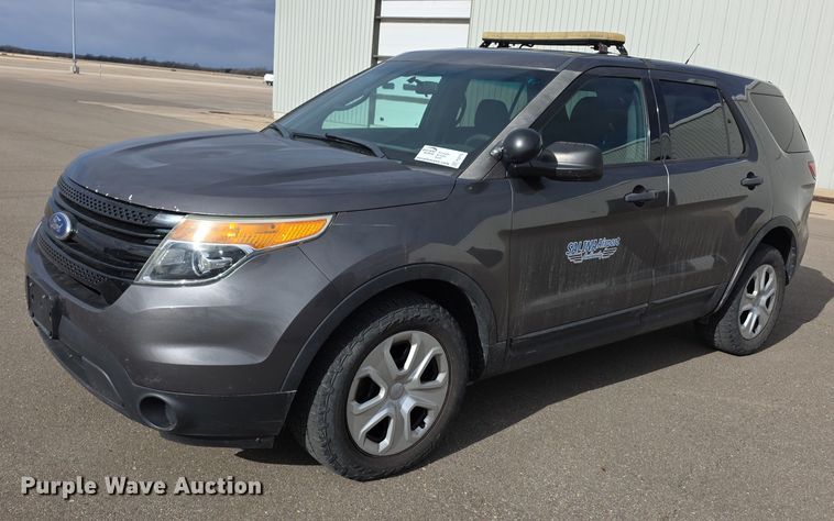 image for item FI0778 2015 Ford Explorer Police Interceptor SUV