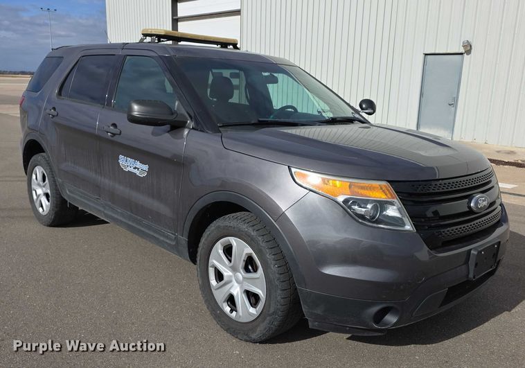 image for item FI0778 2015 Ford Explorer Police Interceptor SUV