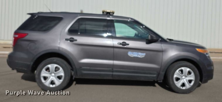 image for item FI0778 2015 Ford Explorer Police Interceptor SUV