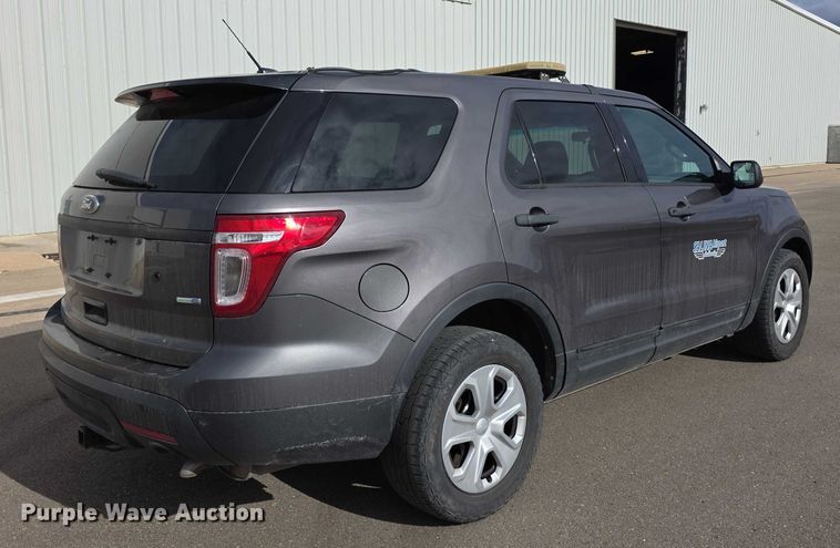 image for item FI0778 2015 Ford Explorer Police Interceptor SUV