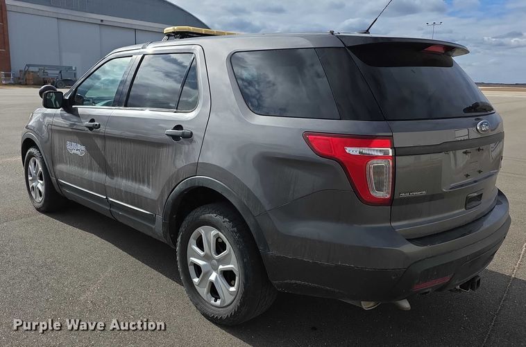 image for item FI0778 2015 Ford Explorer Police Interceptor SUV