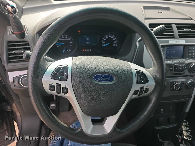 image for item FI0778 2015 Ford Explorer Police Interceptor SUV