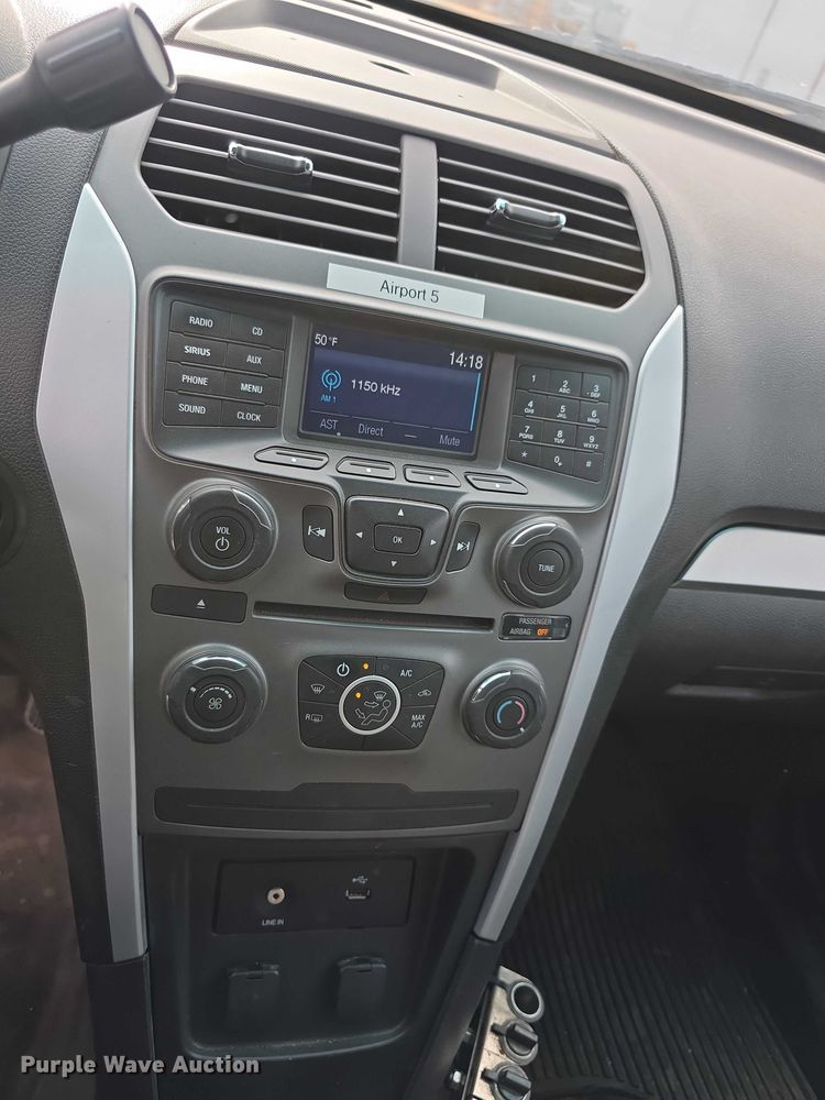 image for item FI0778 2015 Ford Explorer Police Interceptor SUV