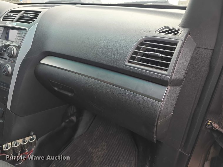 image for item FI0778 2015 Ford Explorer Police Interceptor SUV